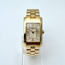 Thumbnail von Baume & Mercier Hampton Damenuhr Lady Gelbgold Perlmutt Diamanten