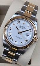 Thumbnail von Rolex Datejust 41mm 126333-0025 White Roman Novelty Dial - Oyster Bracelet Unworn - New Release - Full Set 7/2026