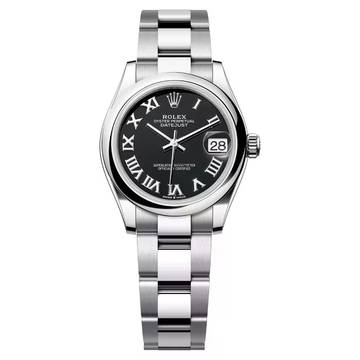 Rolex Datejust 31 31mm 278240 Black Roman Dial - Oyster Bracelet Unworn/New Condition Full Set 7-2026 