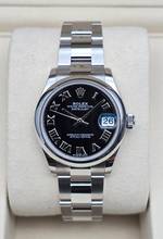 Thumbnail von Rolex Datejust 31mm 278240 Black Roman Dial - Oyster Bracelet Unworn/New Condition Full Set 7-2026