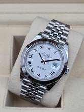 Thumbnail von Rolex Datejust 41 41mm 126300 White Roman Dial - Jubilee Bracelet Very Good Condition Full Set 9-2022