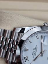 Thumbnail von Rolex Datejust 41 41mm 126300 White Roman Dial - Jubilee Bracelet Very Good Condition Full Set 9-2022