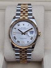 Thumbnail von Rolex Datejust 36 36mm 126233-0031 Silver diamond-set dial Jubilee Very Good Condition Full Set 3-2024