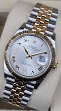 Thumbnail von Rolex Datejust 36 36mm 126233-0031 Silver diamond-set dial Jubilee Very Good Condition Full Set 3-2024