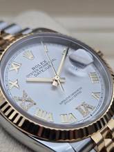 Thumbnail von Rolex Datejust 36 36mm 126233-0031 Silver diamond-set dial Jubilee Very Good Condition Full Set 3-2024