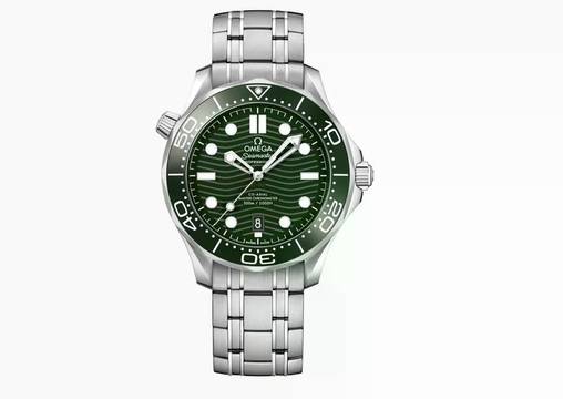 Omega Seamaster Diver 300 M 42mm 210.30.42.20.10.001 Green dial Steel Bracelet Unworn/New Condition Full Set 7-2026