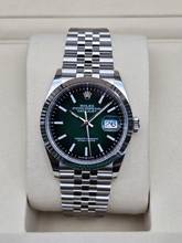 Thumbnail von Rolex Datejust 36 36mm 126234 Green Ombré Dial Jubilee Bracelet Unworn/New Condition Full Set 6-2026