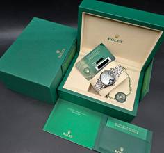 Thumbnail von Rolex Datejust 36 36mm 126234 Green Ombré Dial Jubilee Bracelet Unworn/New Condition Full Set 6-2026