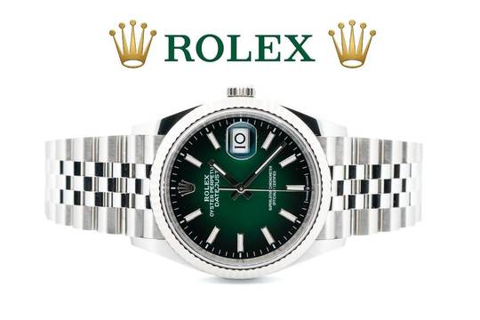  Rolex Datejust 36 LC100 - OMBRE - JUBILEE - NEU 07/2026 