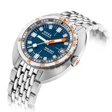 Thumbnail von Doxa Sub 200T Caribbean Stahlgehäuse 39 41,5 mm Zifferblatt blau mit Stahlarmband Automatik Full Set neu