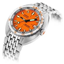Thumbnail von Doxa Sub 200T Professional Stahlgehäuse 39 41,5 mm Zifferblatt orange mit Stahlarmband Automatik Full Set neu