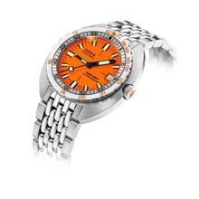 Thumbnail von Doxa Sub 200T Professional Stahlgehäuse 39 41,5 mm Zifferblatt orange mit Stahlarmband Automatik Full Set neu