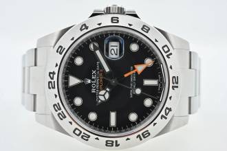  Rolex Explorer II Automatik 216570 LC386 Black Dial 