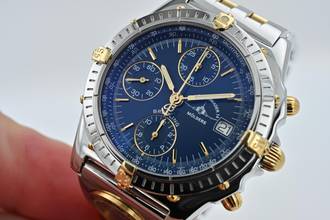 Thumbnail von Breitling Chronomat Chronograph B13050 Steel Gold Co-Pilot UTC Jagdgeschwader 74 Moelders Mölders