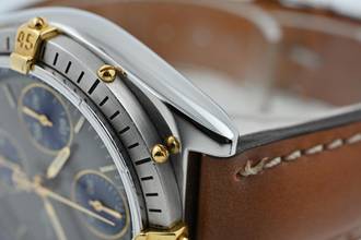Thumbnail von Breitling Chronomat Chronograph Stahl/Gold B13047 Grey Dial