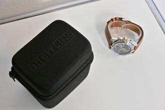 Thumbnail von Breitling Chronomat Chronograph Stahl/Gold B13047 Grey Dial