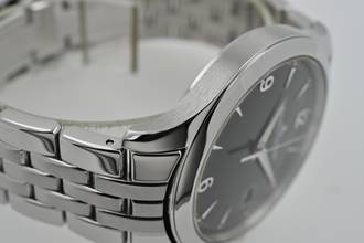 Thumbnail von Jaeger-LeCoultre Master Control Date Automatik Black Dial Q1548171 JLC Service 07/2026