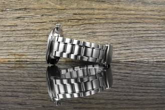 Thumbnail von Omega Speedmaster Date 40 Silver / White Dial - Automatic - Chronograph