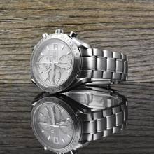 Thumbnail von Omega Speedmaster Date 40 Silver / White Dial - Automatic - Chronograph