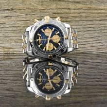Thumbnail von Breitling Chronomat 44 Stahl / Roségold - Black Dial - Full Set - Automatik
