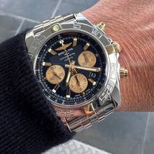 Thumbnail von Breitling Chronomat 44 Stahl / Roségold - Black Dial - Full Set - Automatik