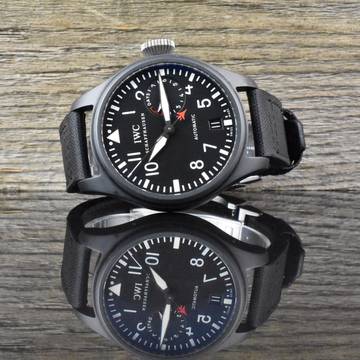 IWC Große Fliegeruhr Top Gun Big Pilot Top Gun Black Ceramic - IW501901 - Jumbo - Automatik