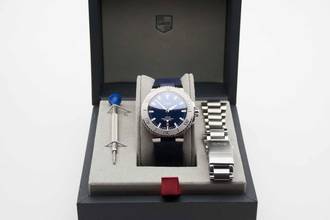 Thumbnail von Oris Aquis Date Bucherer Blue – Edition LC 100 Fullset 01733 inklusive Oris Stahlband