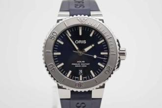 Thumbnail von Oris Aquis Date Bucherer Blue – Edition LC 100 Fullset 01733 inklusive Oris Stahlband