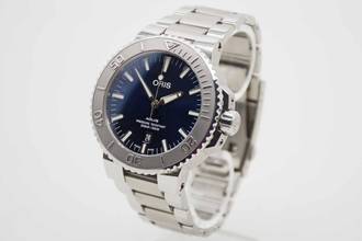 Thumbnail von Oris Aquis Date Bucherer Blue – Edition LC 100 Fullset 01733 inklusive Oris Stahlband
