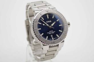Thumbnail von Oris Aquis Date Bucherer Blue – Edition LC 100 Fullset 01733 inklusive Oris Stahlband
