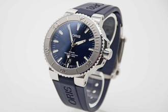 Thumbnail von Oris Aquis Date Bucherer Blue – Edition LC 100 Fullset 01733 inklusive Oris Stahlband