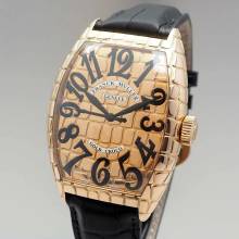 Thumbnail von Franck Muller Cintrée Curvex Gold Cro 8880 CS RoseGold 18k/750 Box+Papiere