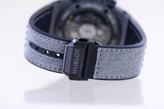 Thumbnail von Hublot Big Bang Unico Italia Independent grey Jeans Carbon Chronograph 45mm Skeleton B+P