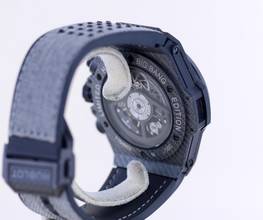 Thumbnail von Hublot Big Bang Unico Italia Independent grey Jeans Carbon Chronograph 45mm Skeleton B+P