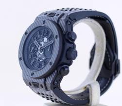 Thumbnail von Hublot Big Bang Unico Italia Independent grey Jeans Carbon Chronograph 45mm Skeleton B+P