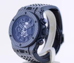 Thumbnail von Hublot Big Bang Unico Italia Independent grey Jeans Carbon Chronograph 45mm Skeleton B+P