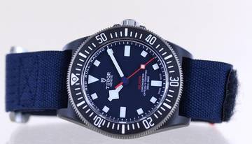 Thumbnail von Tudor Pelagos no Date Carbon Titan Alinghi Red Bull Racing B+P Diver Textilband