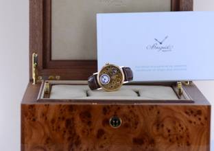 Thumbnail von Breguet Tradition Gold 18K Skeleton Power Reserve Dresswatch Klassiker B+P rar