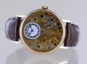 Thumbnail von Breguet Tradition Gold 18K Skeleton Power Reserve Dresswatch Klassiker B+P rar