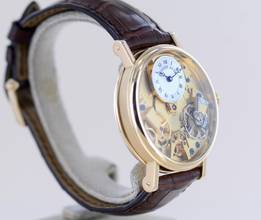 Thumbnail von Breguet Tradition Gold 18K Skeleton Power Reserve Dresswatch Klassiker B+P rar