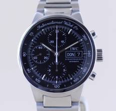 Thumbnail von IWC GST Chronograph black Dial Stahl Klassiker Stahlband Automatic