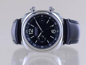 Thumbnail von Officine Paneral Radiomir PAM 00184 42 mm Cal OPXII Jaeger Automatic GMT Date Limited B+P