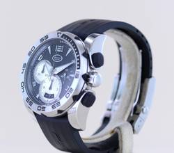 Thumbnail von Parmigiani Fleurier Pershing Chronograph black Dial 45mm Sportler Automatic rar
