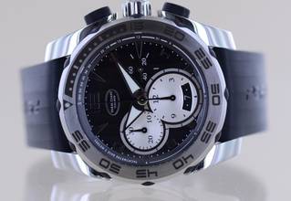Thumbnail von Parmigiani Fleurier Pershing Chronograph black Dial 45mm Sportler Automatic rar