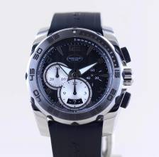 Thumbnail von Parmigiani Fleurier Pershing Chronograph black Dial 45mm Sportler Automatic rar