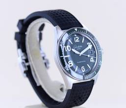 Thumbnail von Glashütte Original SeaQ green 39,5mm Kaliber 36 Automatik Kautschukband Diver B+P Top