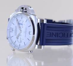 Thumbnail von Officine Paneral Luminor Chronograph 44mm Steel 01218 White Dial 44mm B+P