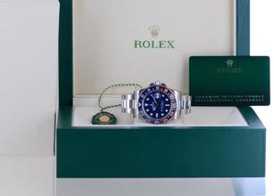 Thumbnail von Rolex GMT-Master II 126719BLRO Pepsi Whitegold Keramik B+P ungetragen