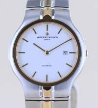 Thumbnail von Vacheron Constantin Phidias White dial Steel Gold Automatic Luxury fine Desswatch 33mm rar