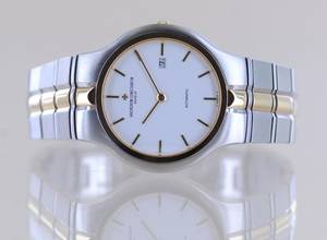 Thumbnail von Vacheron Constantin Phidias White dial Steel Gold Automatic Luxury fine Desswatch 33mm rar